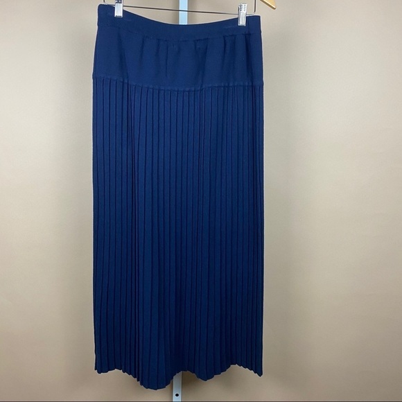 Vintage Medium Pleated High Waist Skirt Scottish Norwegian 40’s 50s Retro Winter - Picture 3 of 4